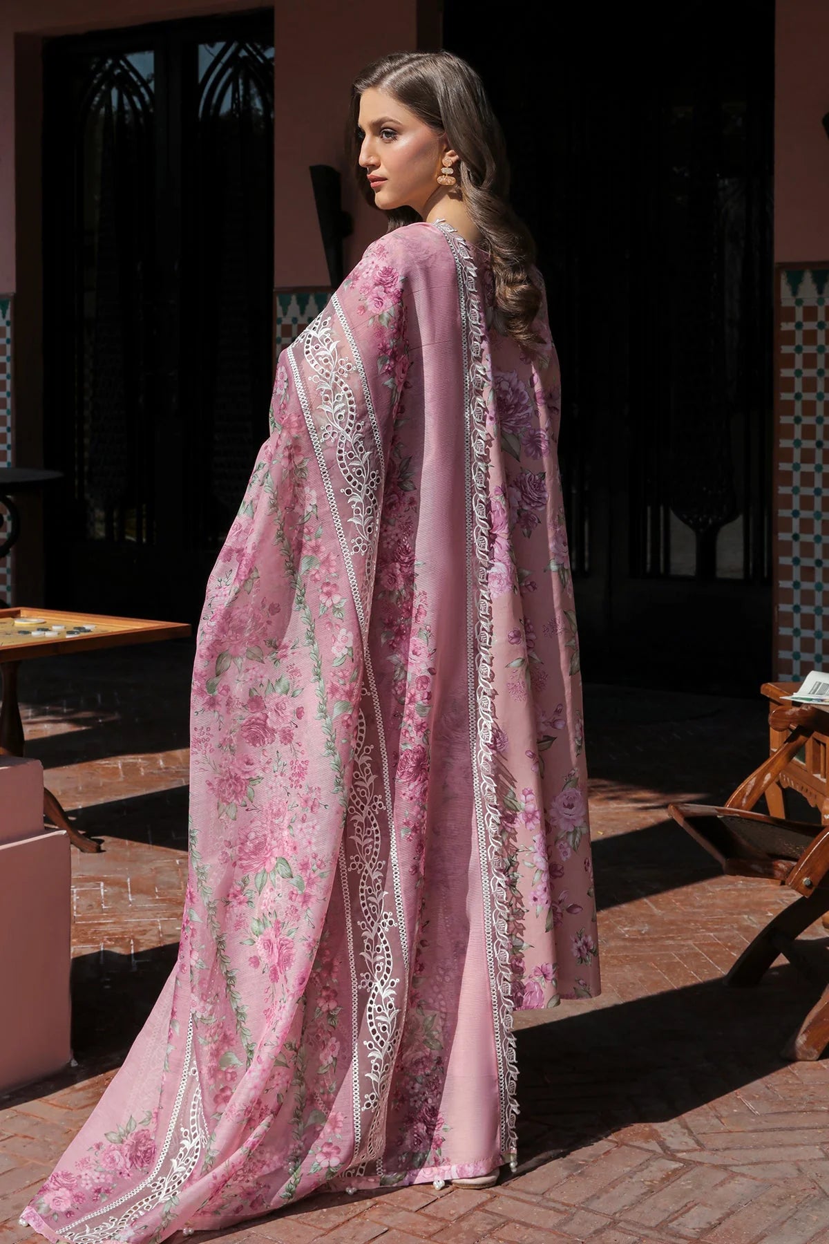 EMBROIDERED LAWN UF-315 | 3 PC UNSTITCHED SUIT | BAROQUE