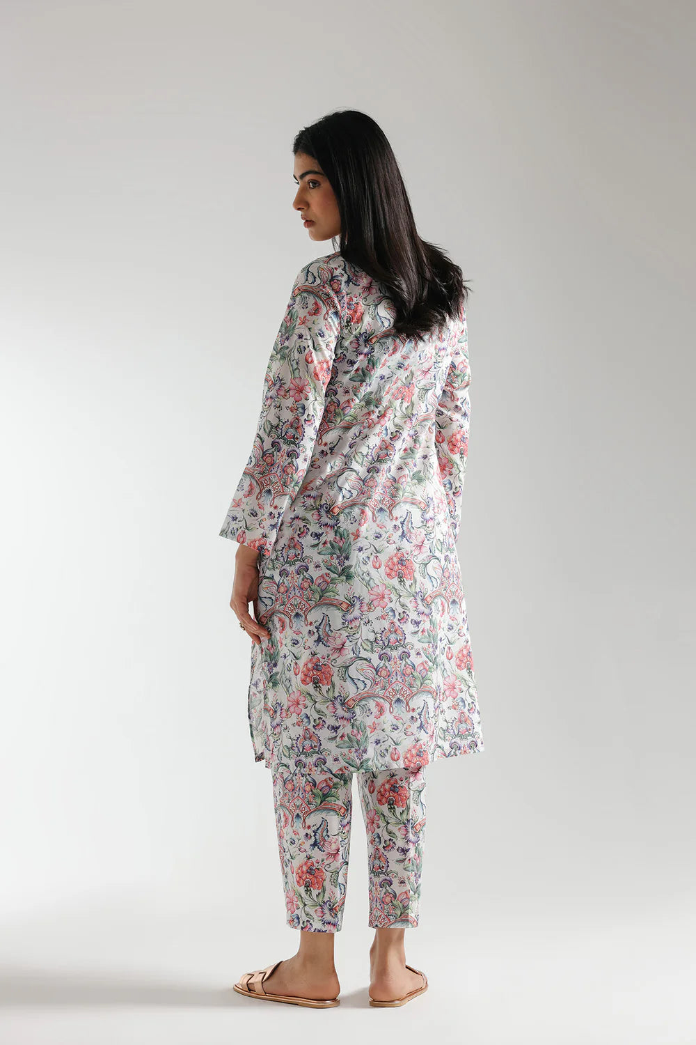 PRINTED SUIT 2 PC READY MADE | ETHNIC