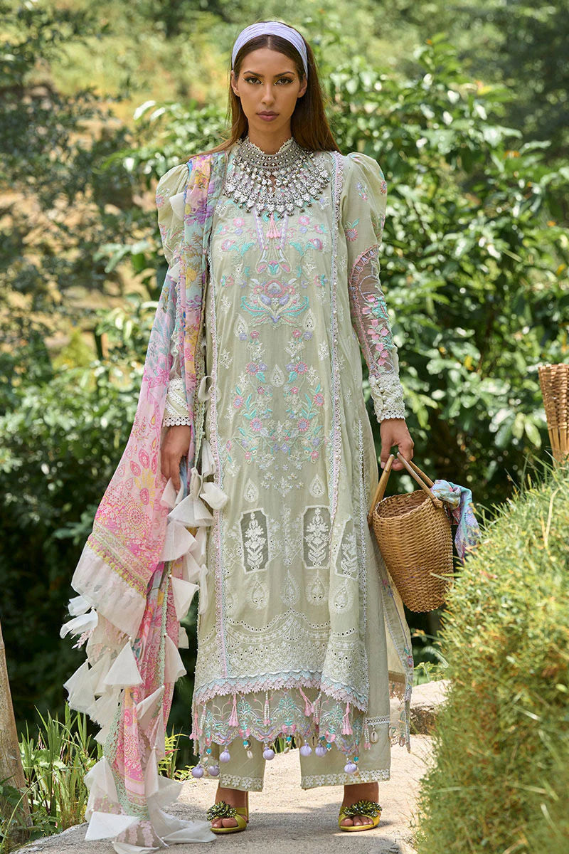 ANTHURIUM | UNSTITCHED ZOHA LAWN 3 PIECE - ANSAB JAHANGIR