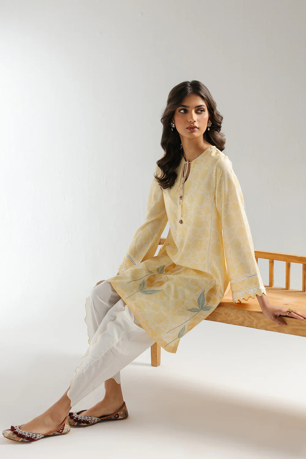 EMBROIDERED SUIT 2Pc READY MADE | ETHNC