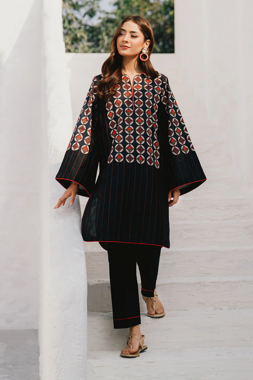 PRINTED LAWN PR-1063 2PC READY MADE SUIT | BAROQUE