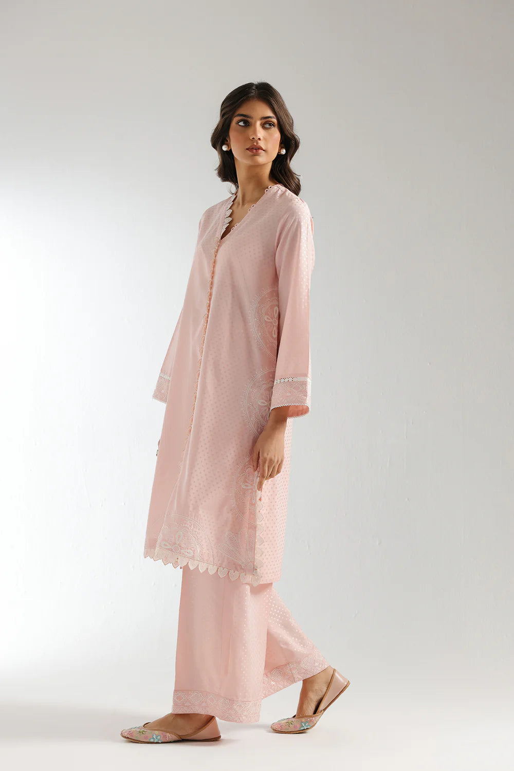 EMBROIDERED SUIT READY MADE 2Pc | ETHNC