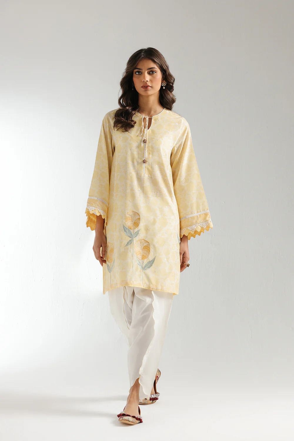 EMBROIDERED SUIT 2Pc READY MADE | ETHNC