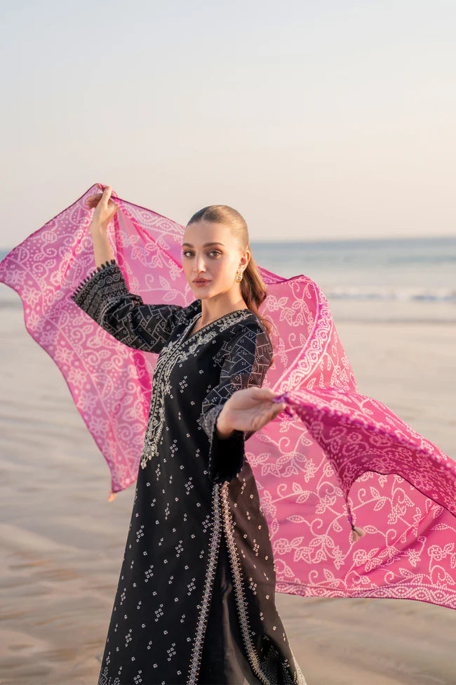 ALISH UNSTITCHED 3 Pc SUIT - XENIA