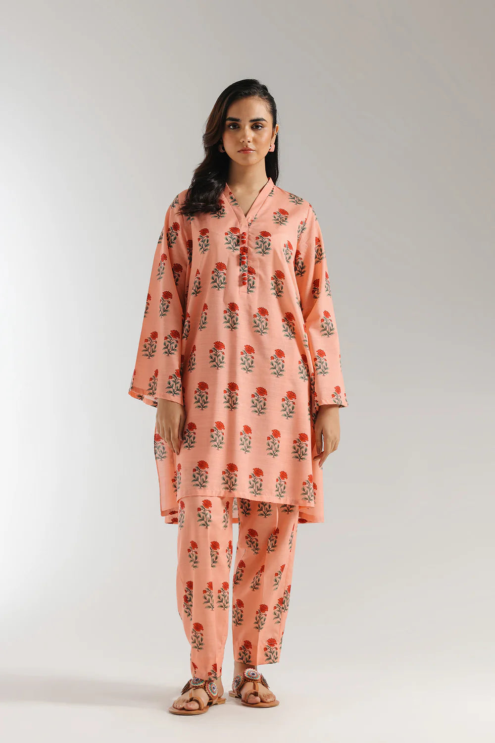 PRINTED SUIT 2Pc READY MADE SUIT | ETHNC