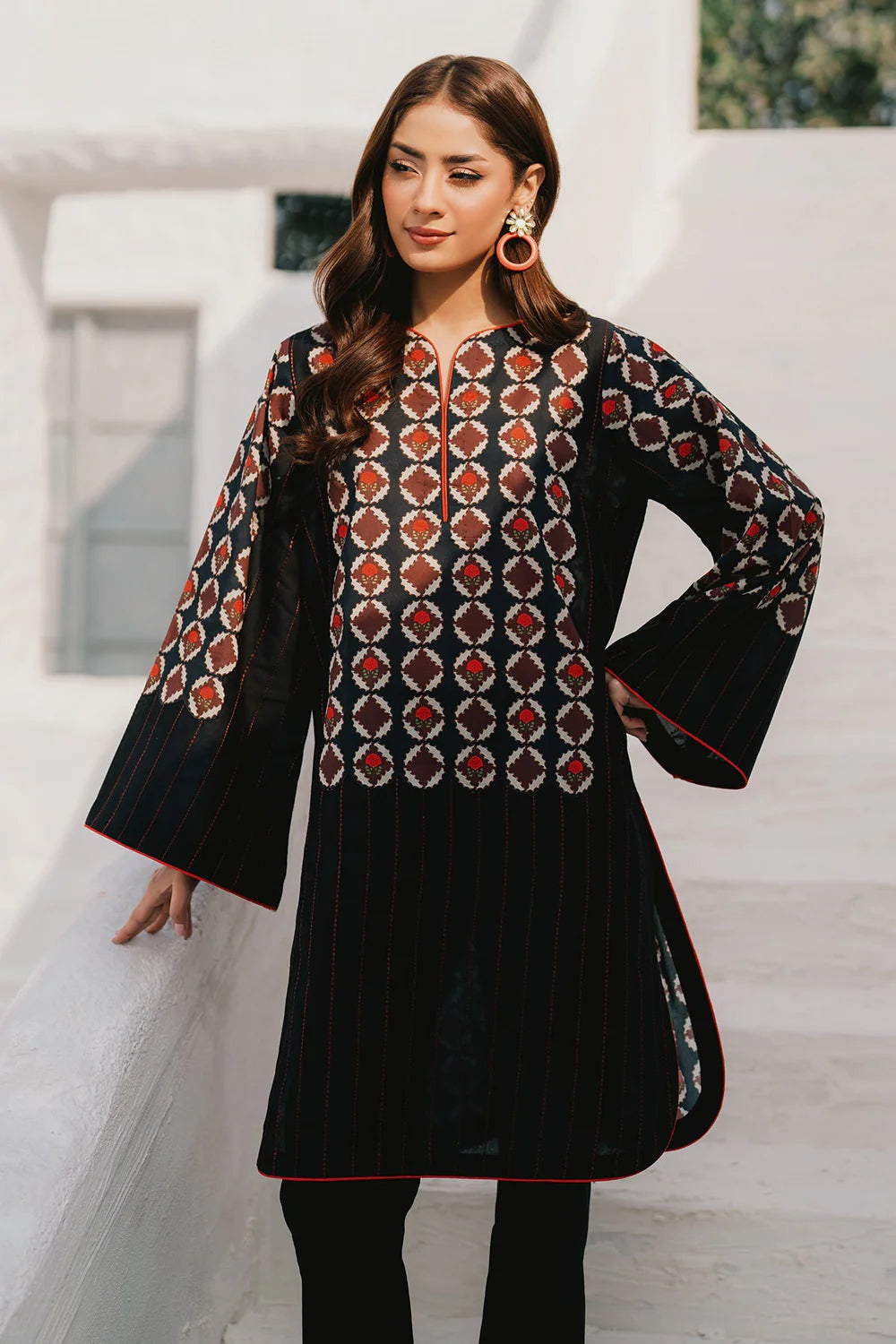 PRINTED LAWN PR-1063 2PC READY MADE SUIT | BAROQUE