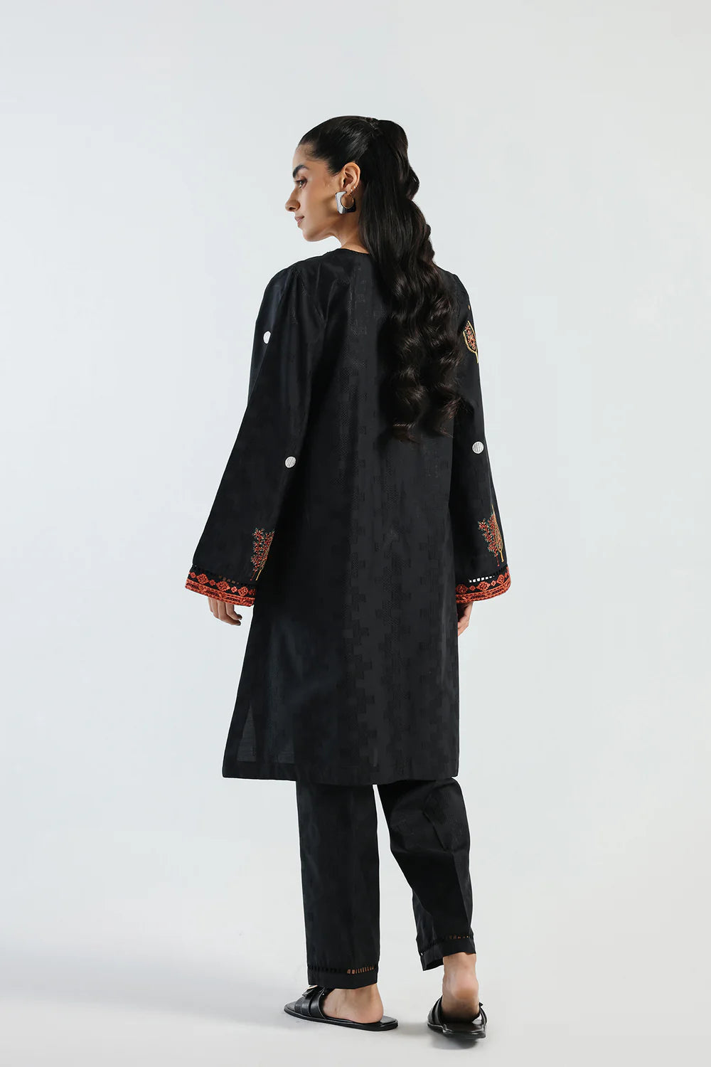 EMBROIDERED SUIT 2Pc READY MADE SUIT | ETHNC