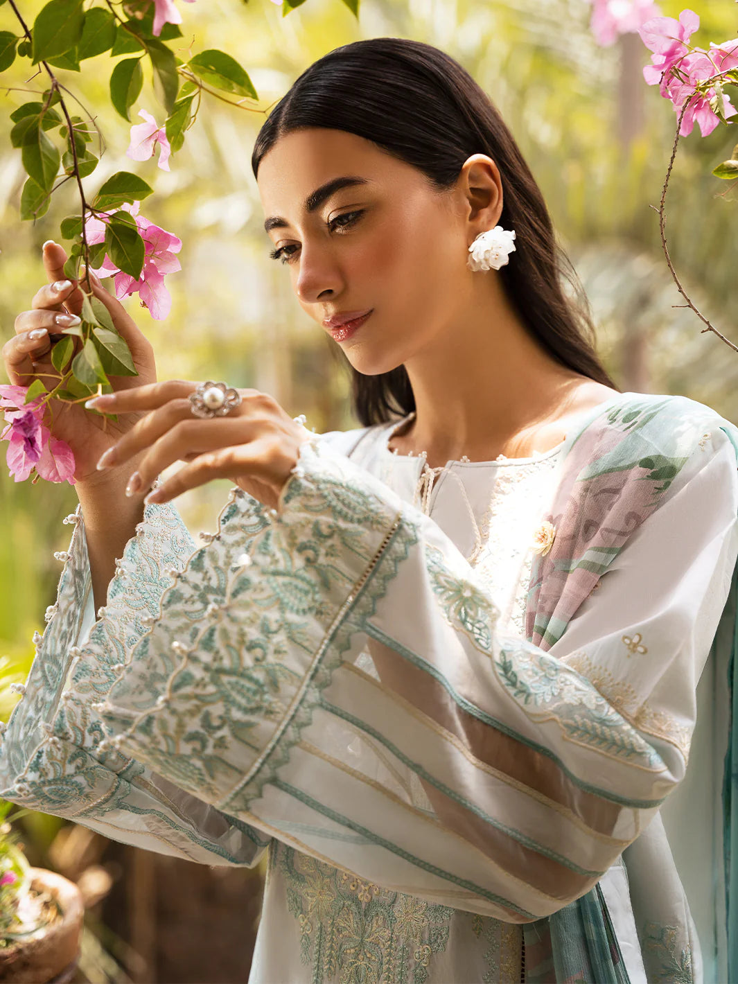 FALAK 3Pc UNSTITCHED SUIT - IZEL