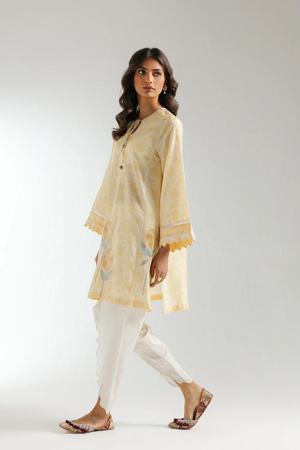 EMBROIDERED SUIT 2Pc READY MADE | ETHNC