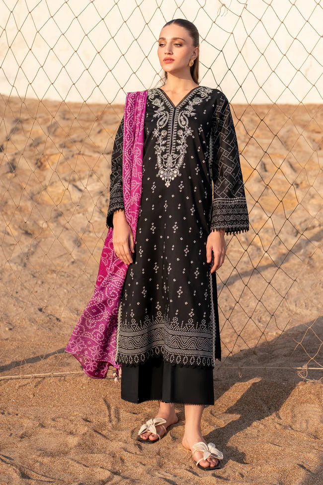 ALISH UNSTITCHED 3 Pc SUIT - XENIA