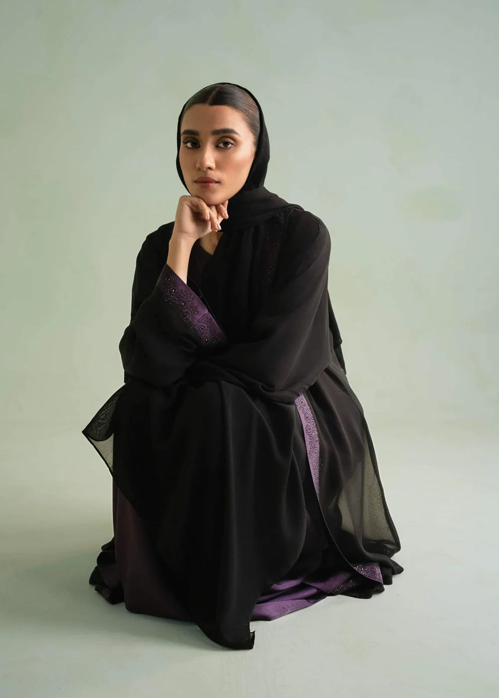 MYSTIC HARMONY ABAYA - 2-PEICE SUIT