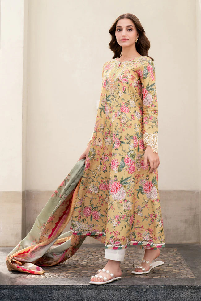SUN LAWN 3 Pc SUIT READY MADE - XENIA