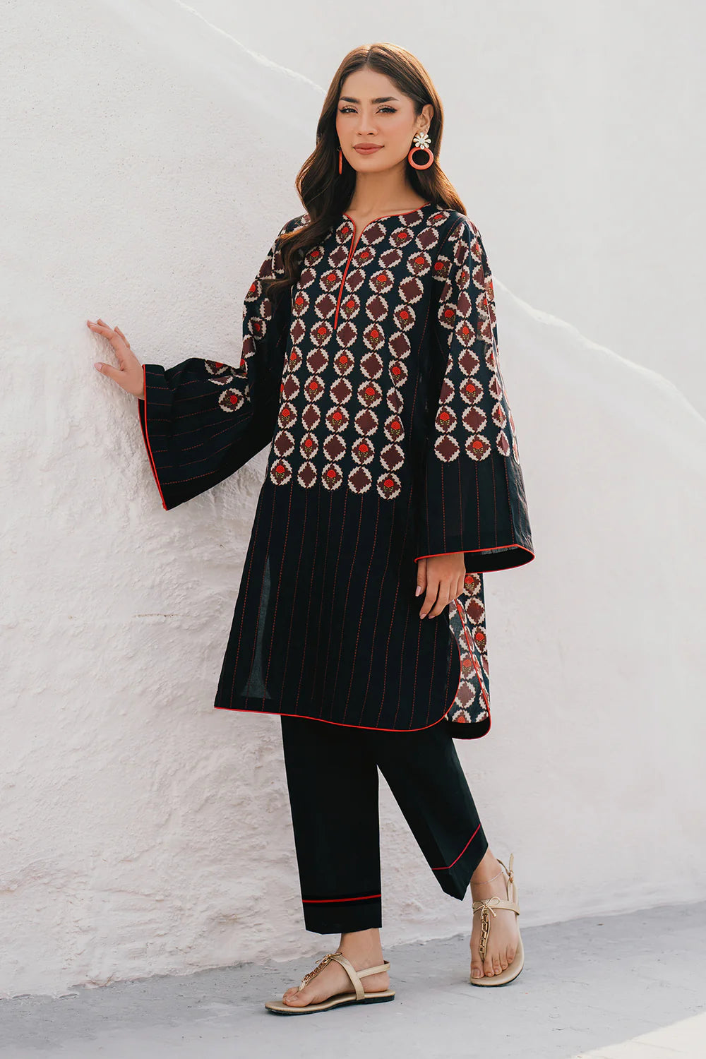 PRINTED LAWN PR-1063 2PC READY MADE SUIT | BAROQUE