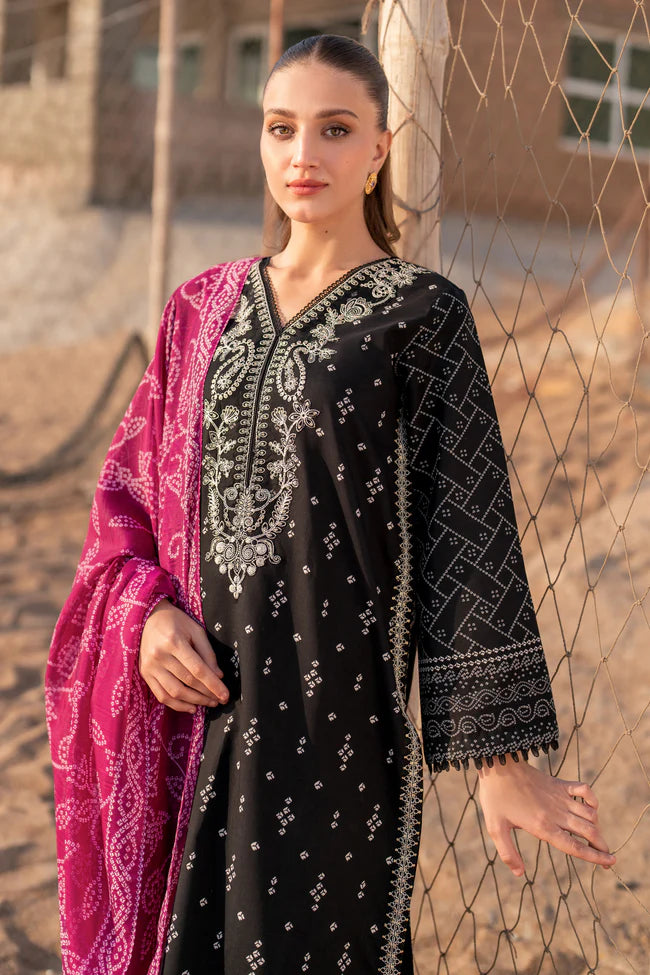 ALISH UNSTITCHED 3 Pc SUIT - XENIA