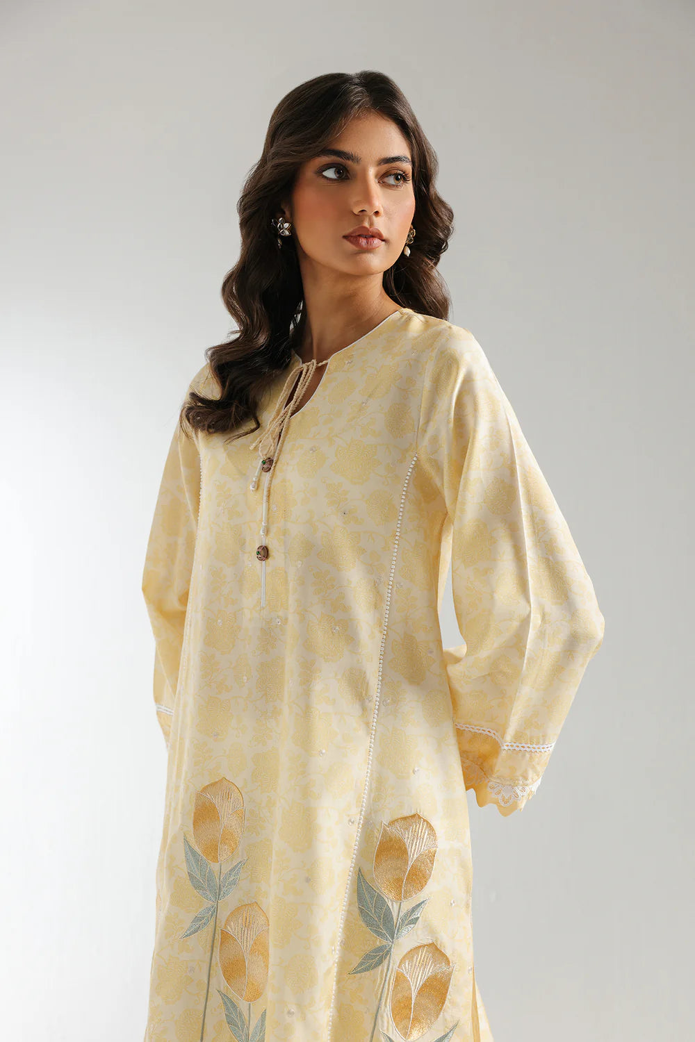 EMBROIDERED SUIT 2Pc READY MADE | ETHNC