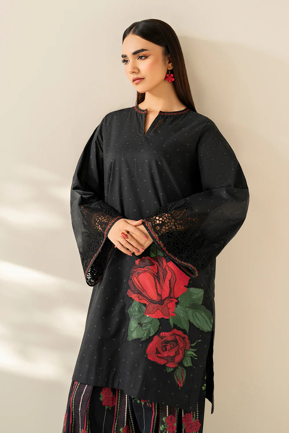 DIGITAL PRINTED LAWN PR-1170 2PC READY MADE SUIT | BAROQUE