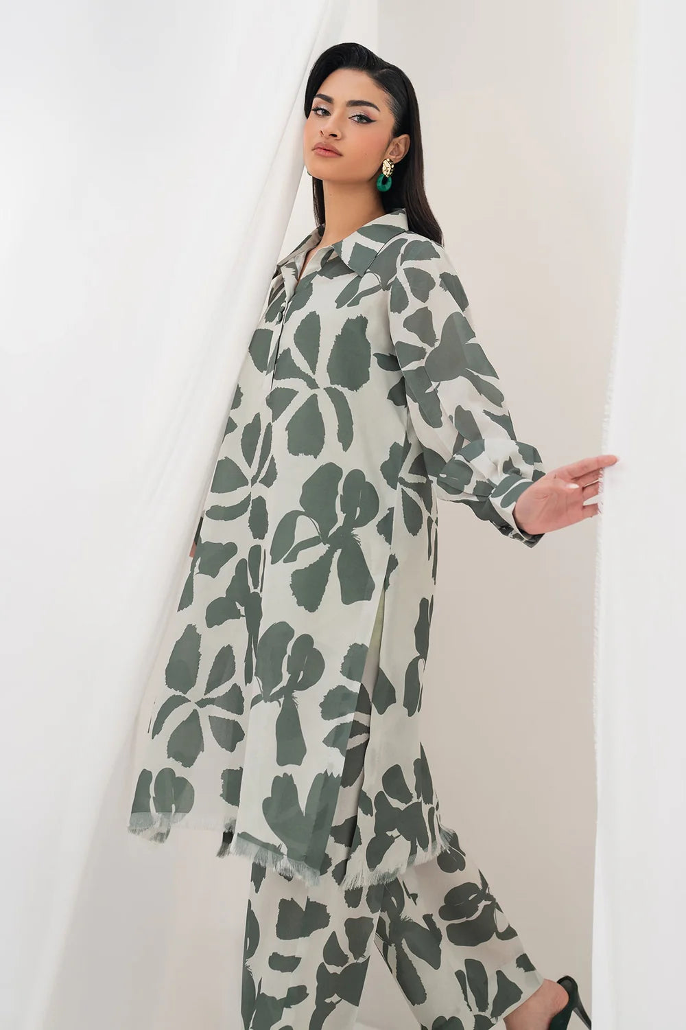 DIGITAL PRINTED GEORGETTE PR-1095 UNSTITCHED 2Pc - BAROQUE
