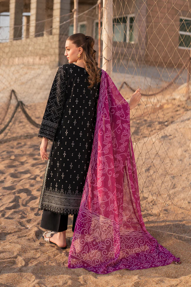 ALISH UNSTITCHED 3 Pc SUIT - XENIA