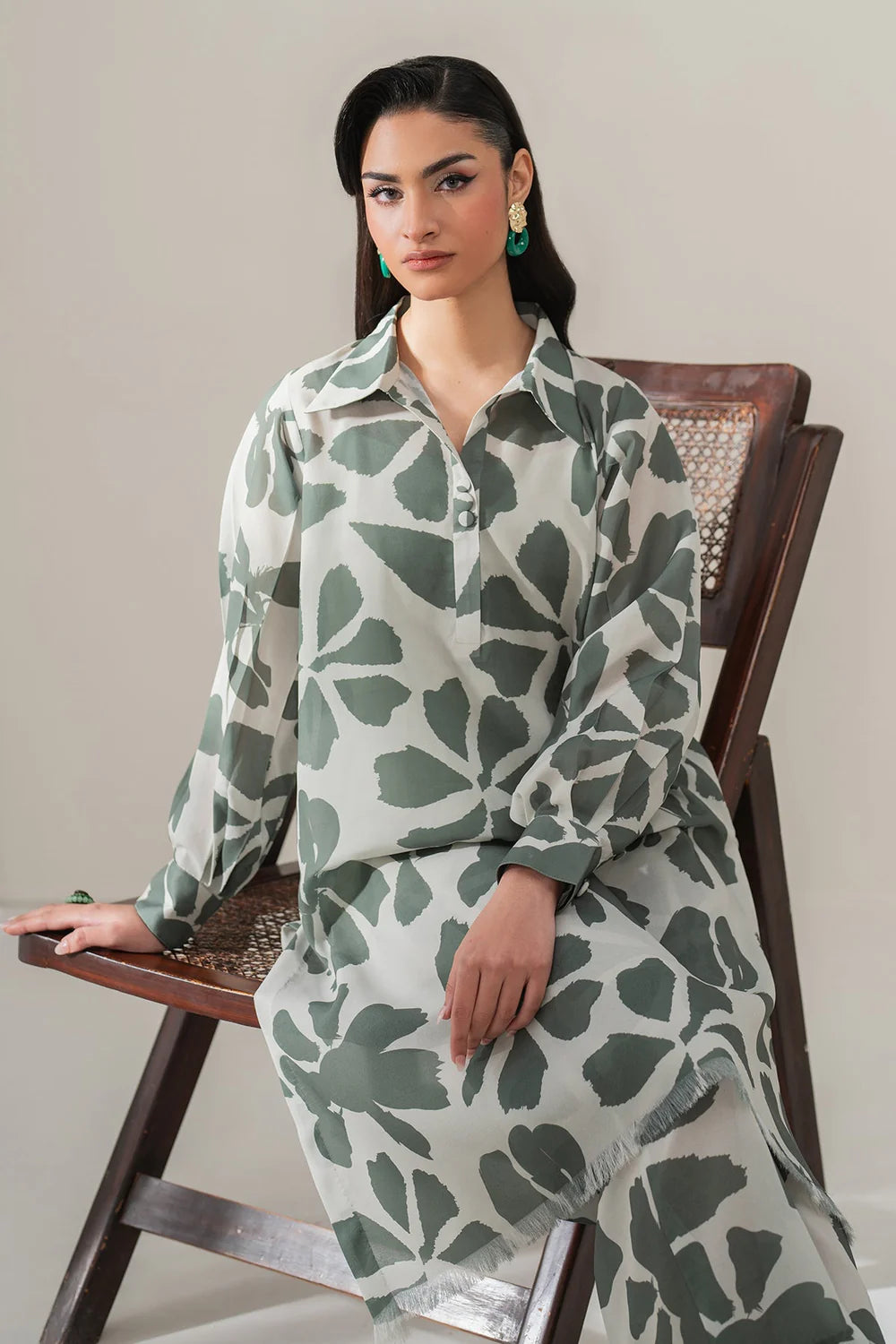 DIGITAL PRINTED GEORGETTE PR-1095 UNSTITCHED 2Pc - BAROQUE
