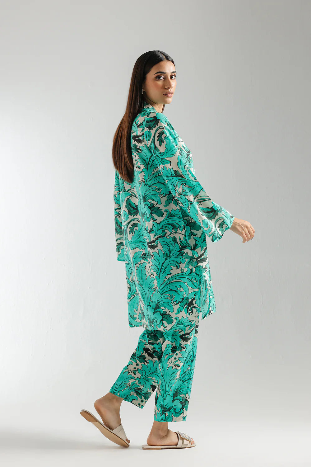 PRINTED SUIT 2 PC READY MADE | ETHNIC