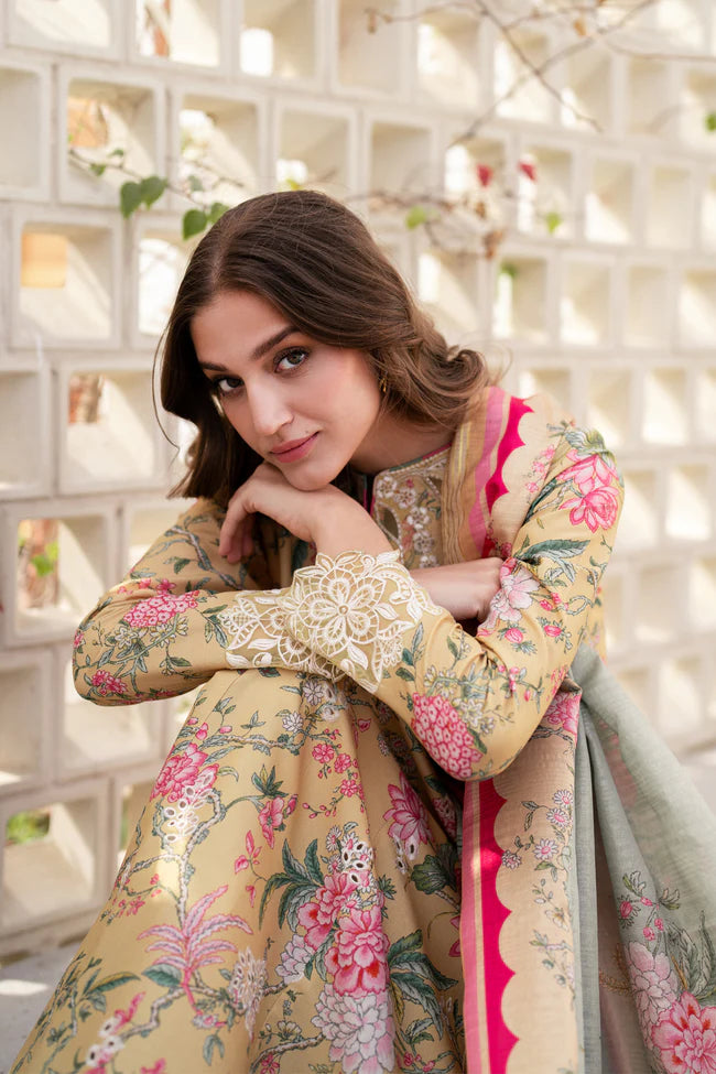 SUN LAWN 3 Pc SUIT READY MADE - XENIA