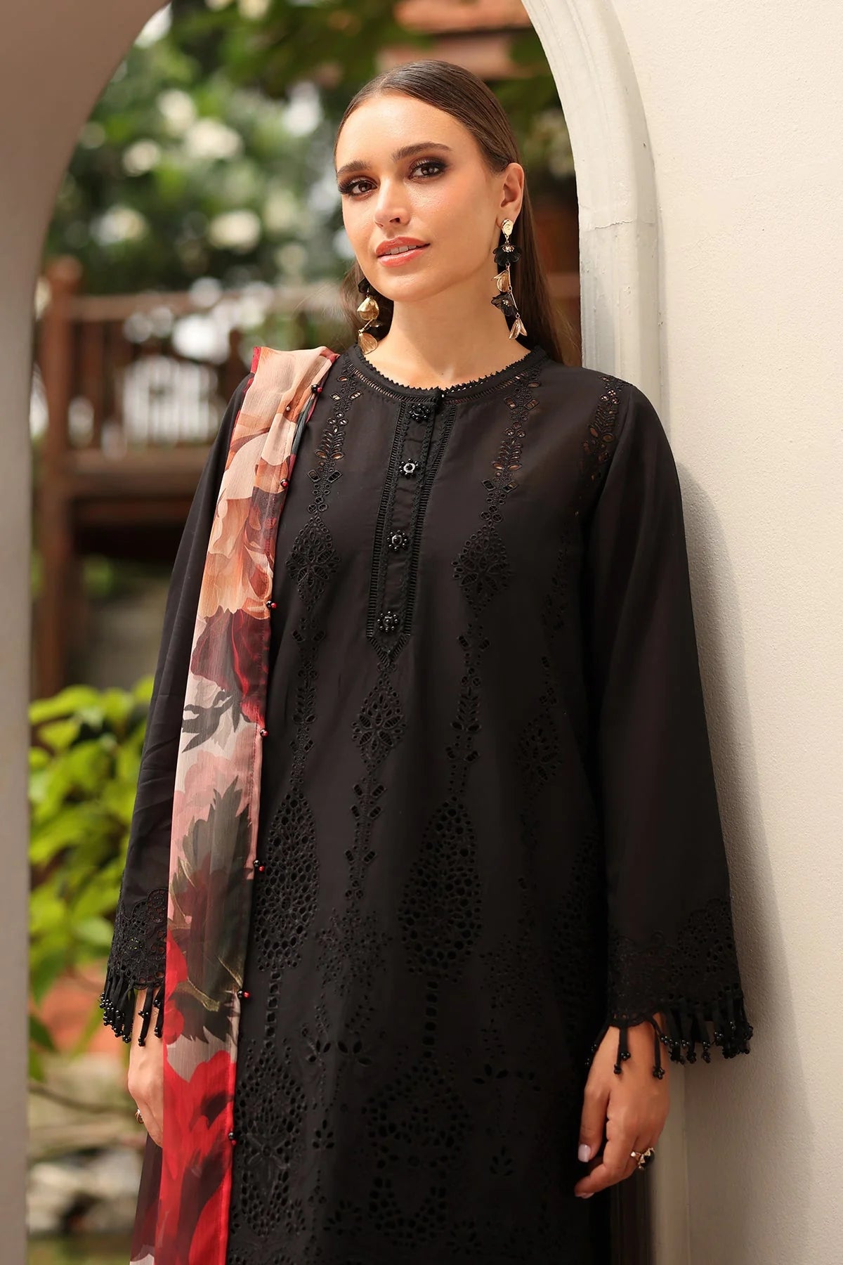EMBROIDERED LAWN UF-4198 | 3 PC UNSTITCHED | BAROQUE