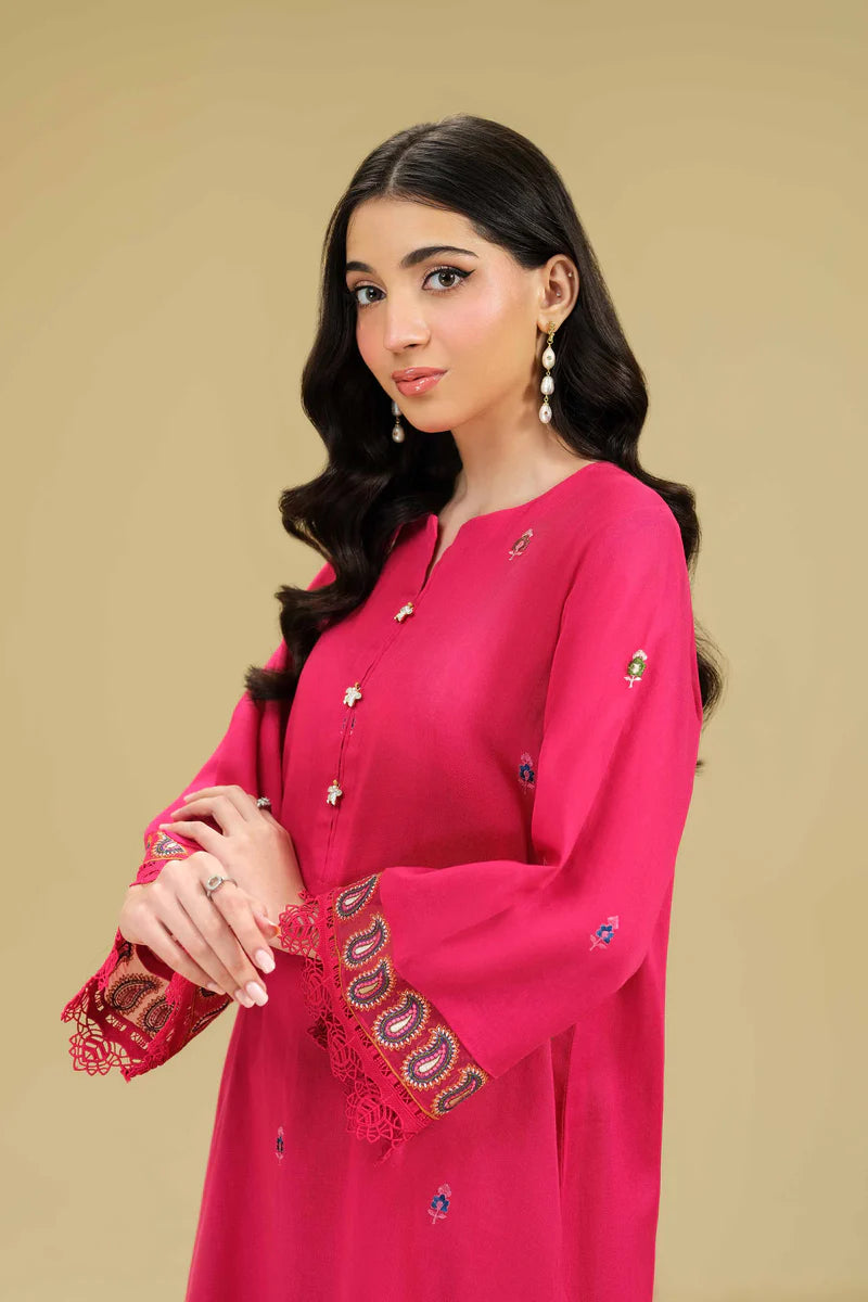 DYED EMBROIDERED SUIT 42404418 | 2 PC UNSTITCHED | NISHAT