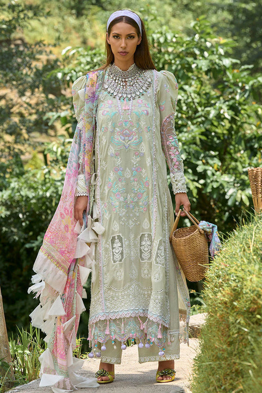 ANTHURIUM | UNSTITCHED ZOHA LAWN 3 PIECE - ANSAB JAHANGIR