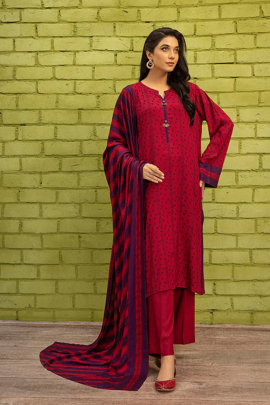 3 PIECE UNSTITCHED PRINTED SUIT - 42206517-R | NISHAT