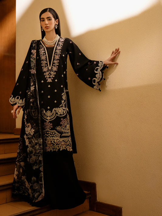 QALAH 3Pc UNSTITCHED SUIT | IZEL