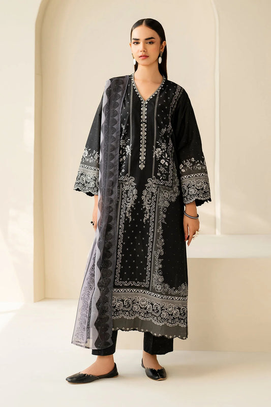 DIGITAL PRINTED LAWN UF-4205 | 3 PC UNSTITCHED | BAROQUE