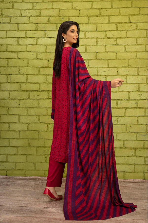 3 PIECE UNSTITCHED PRINTED SUIT - 42206517-R | NISHAT