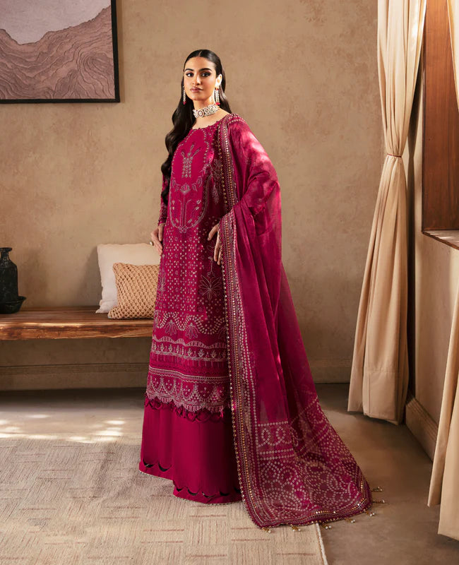 SARAMA 4-PIECE SUIT UNSTITCHED - XENIA