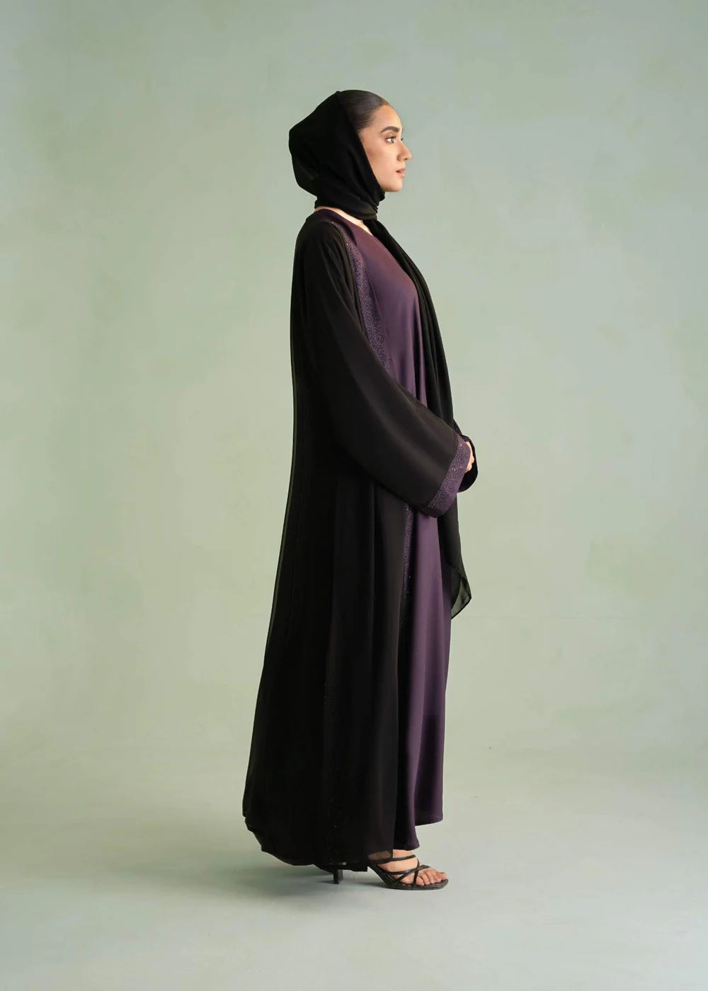 MYSTIC HARMONY ABAYA - 2-PEICE SUIT