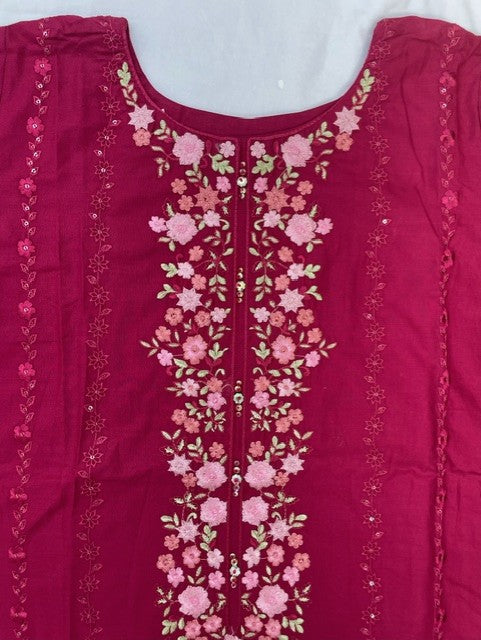 3 PC STITCHED EMBROIDERED SUIT | SAHIBA BY MIRZA