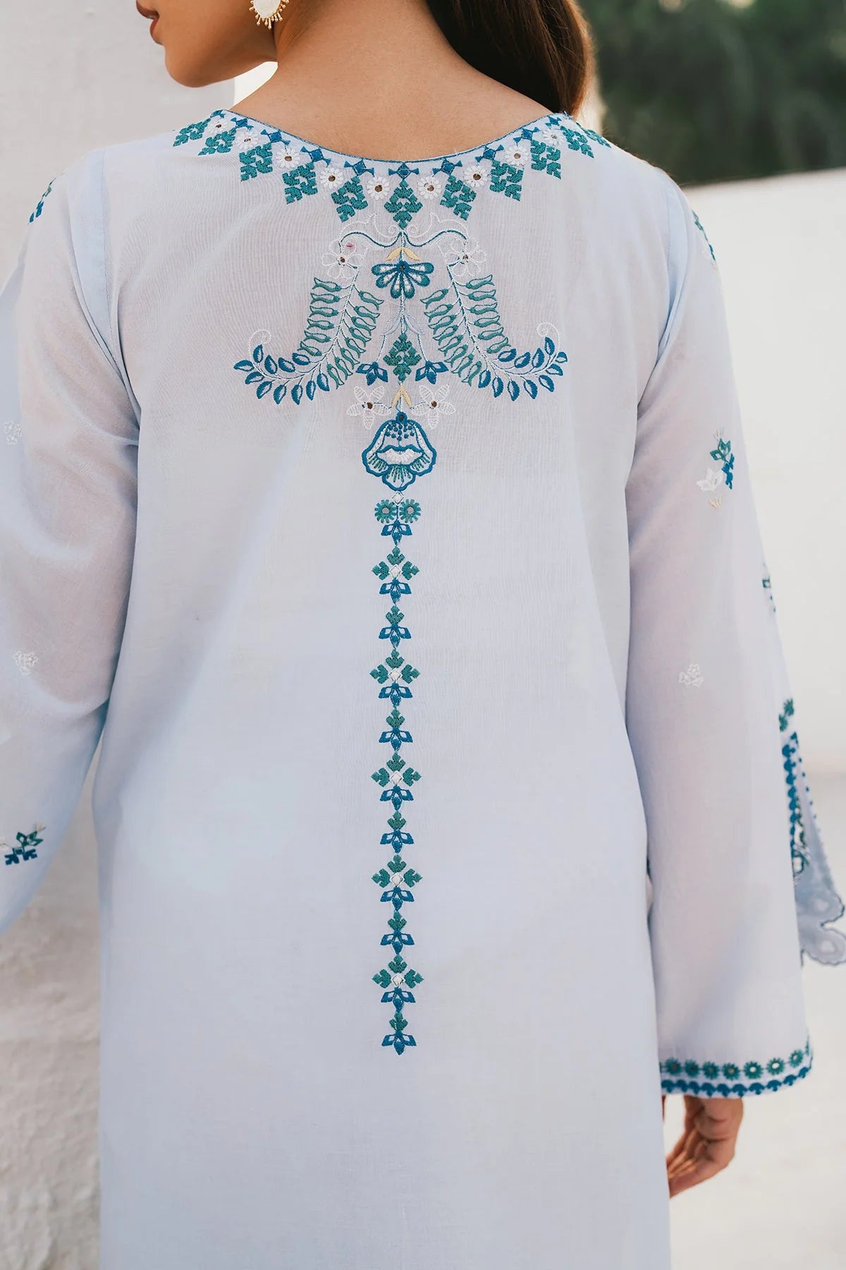 EMBROIDERED LAWN PR-1082 | 2 PC STITCHED | BAROQUE