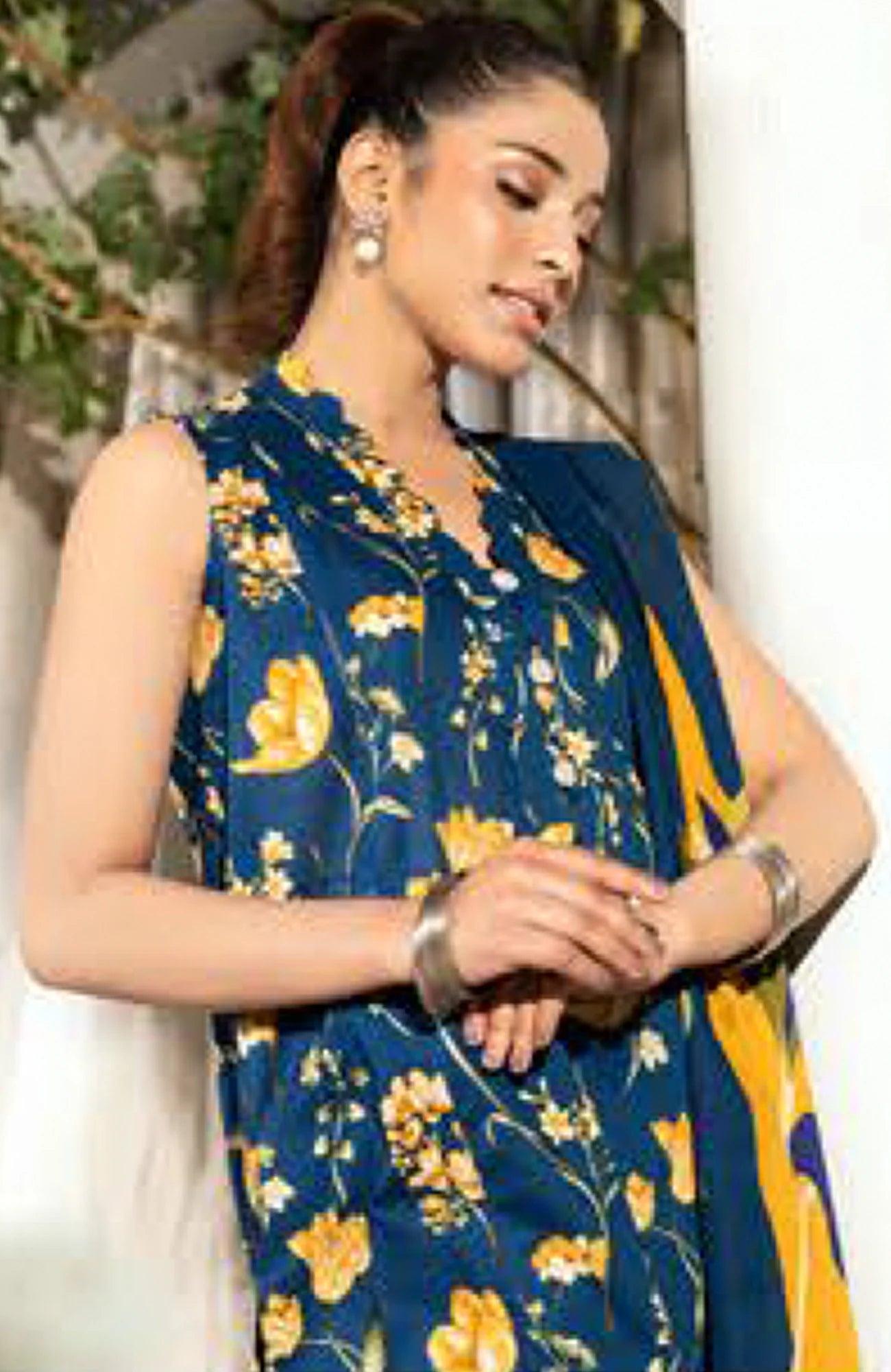 LAWN'25 BY MARIA B PRINTED UNSTITCHED 3-PIECE