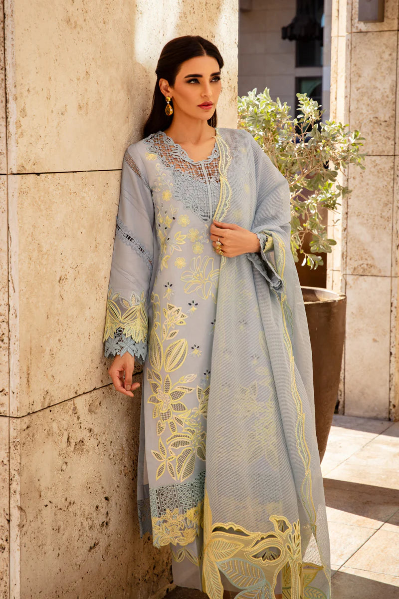 ELNAZ UNSTITCHED 3 Pc SUIT - RANG RASIYA