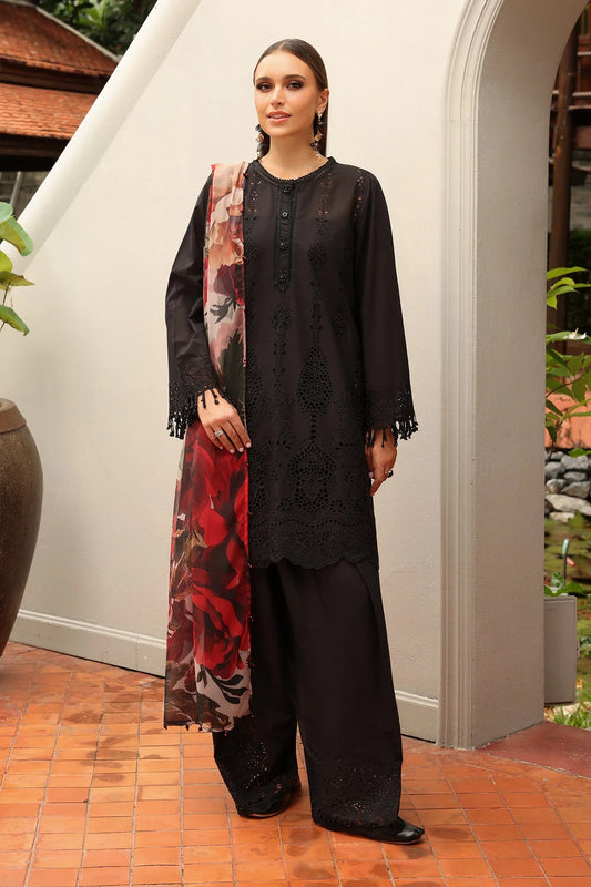 EMBROIDERED LAWN UF-4198 | 3 PC UNSTITCHED | BAROQUE