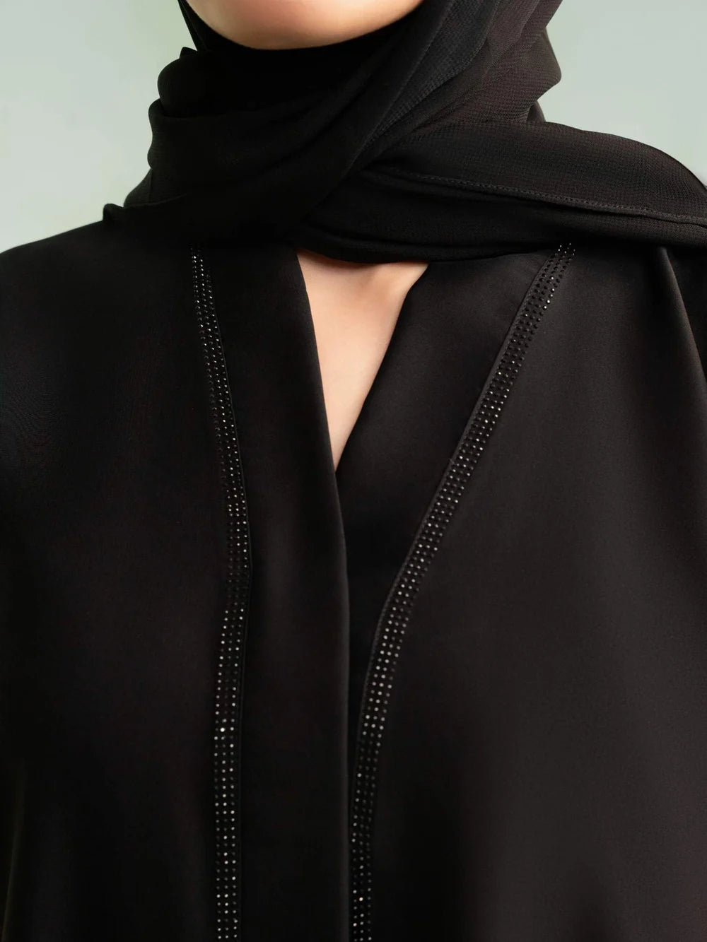 MIDNIGHT HAZE ABAYA -NAWAAR