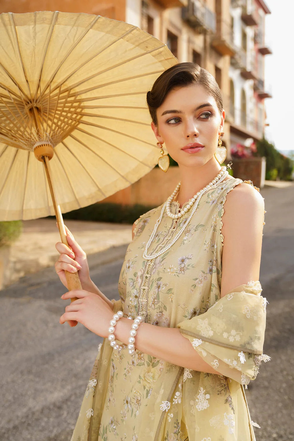 EMBROIDERED LAWN UF-584 UNSTITCHED 3Pc - BAROQUE