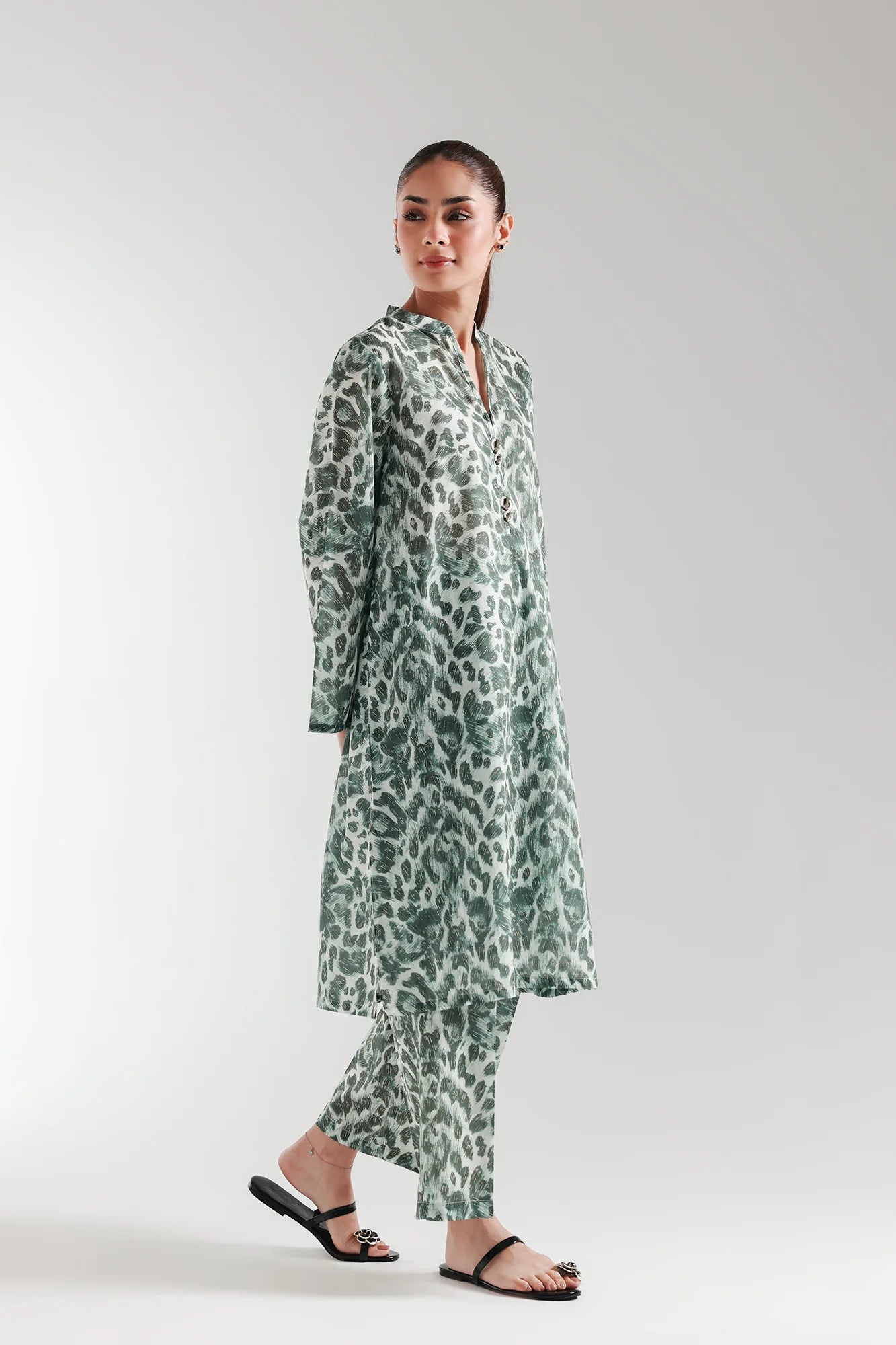 PRINTED SUIT 2 PC READY MADE | ETHNIC